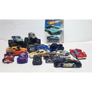 Lot of 20 Toy Cars Mixed Brands & Conditions ~2 lbs Diecast & Plastic Vehicles